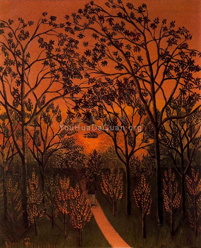 Corner of the Plateau of Bellevue - 亨利·卢梭